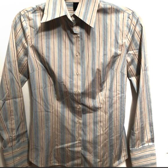 Express Tops - Express Design Studio Multi Color button down